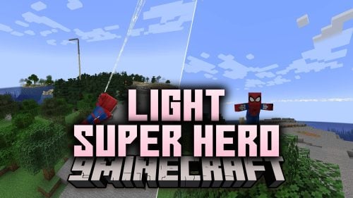 Light Super Hero Mod (26.2) – Defend Villages with Solid Light Weapons