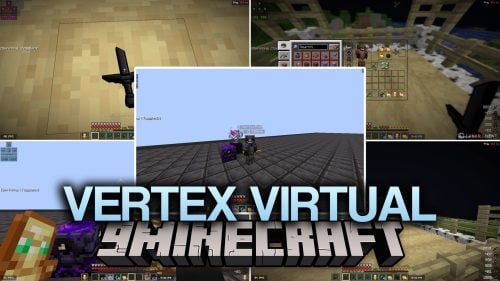 Vertex Virtual Resource Pack (26.3, 1.21.1) – Clutter-Free Visuals