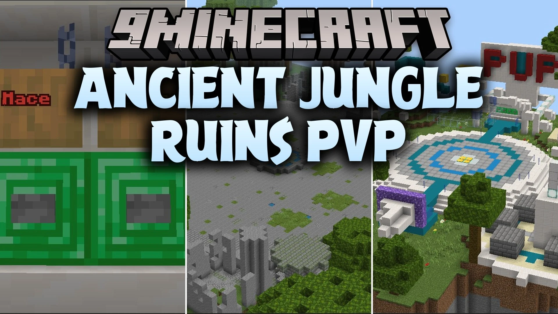 Ancient Jungle Ruins PvP Map (26.x) – Duel Friends Across Overgrown Temple