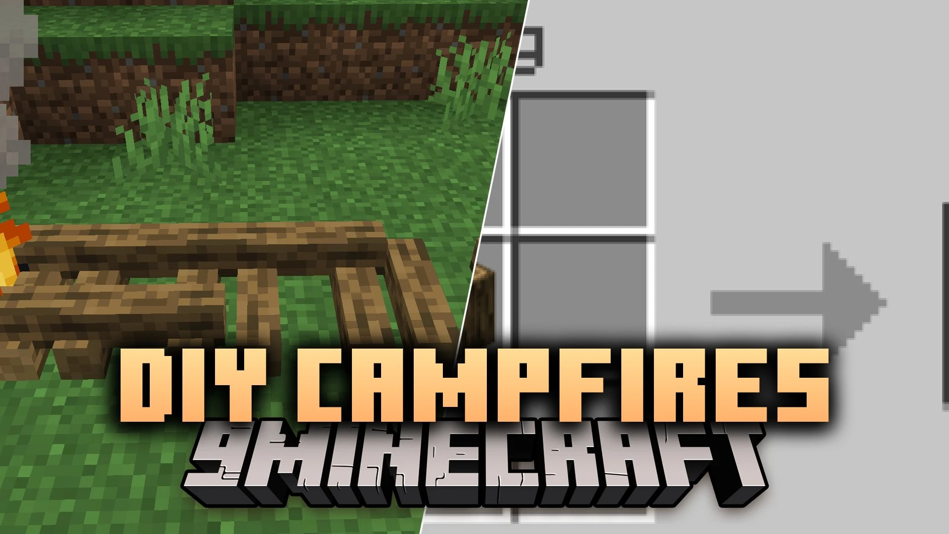 DIY Campfires Mod (26.1.2, 1.20.1) – Stack Firewood to Build Realistic Campsites