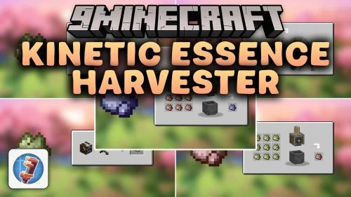 Kinetic Essence Harvester Mod (1.21.11, 1.20.1) – Farm Mob Drops Peacefully