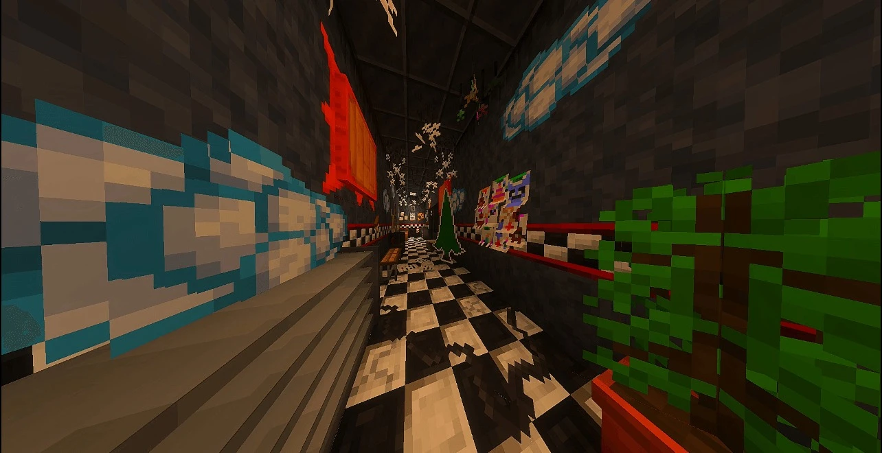 Street Fazbear Map (1.21) – Uncover Dark Secrets in an Eerie Animatronic Town — screenshot 3