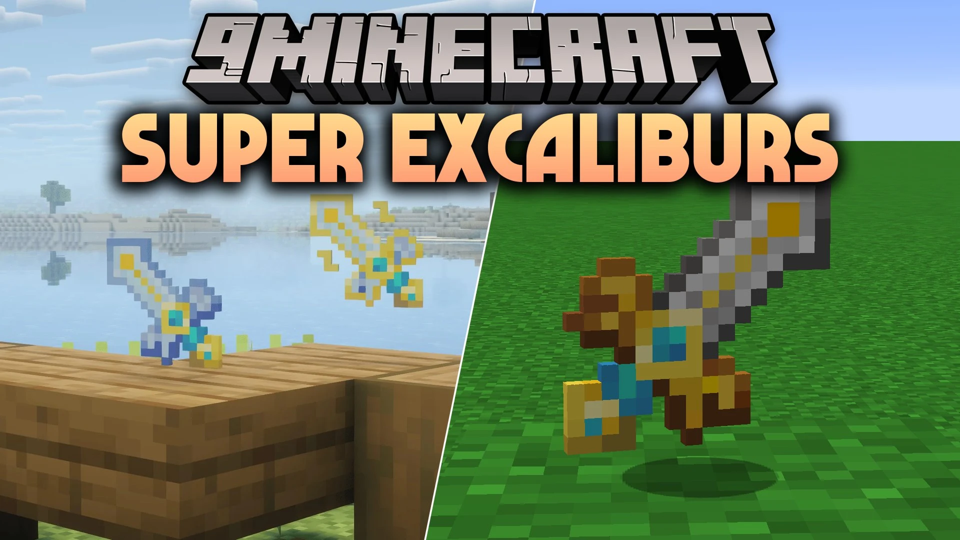 Super Excaliburs Mod (26.2, 1.20.1) – Wield Mythical Elemental Blades