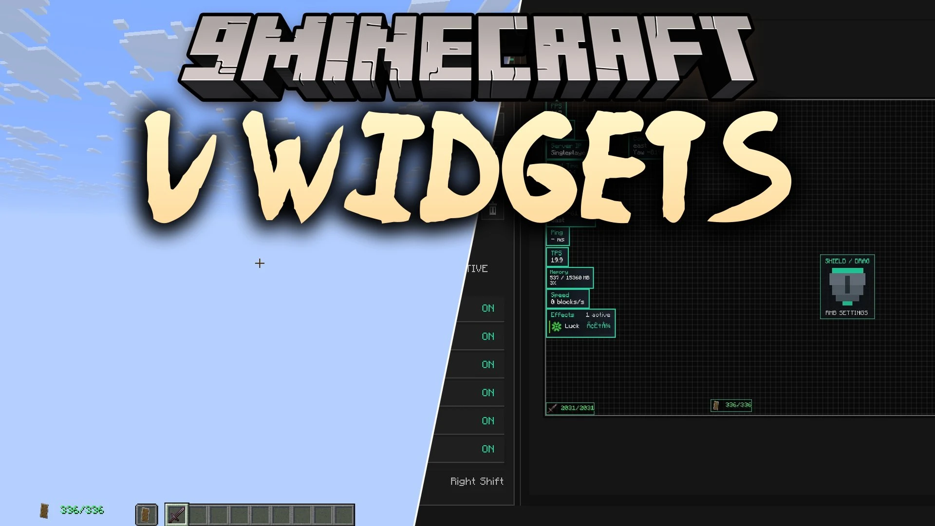 V Widgets Mod (26.3, 1.21.1) – Never Miss Critical Timers in Combat