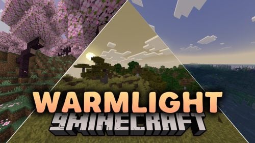WarmLight Shaders (26.x, 1.21) – Realistic Water Caustics and Glowing PBR Ores