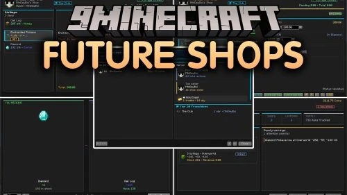 Future Shops Mod (1.21.1, 1.20.1) – Run Custom Player Shops and Trade for Coins