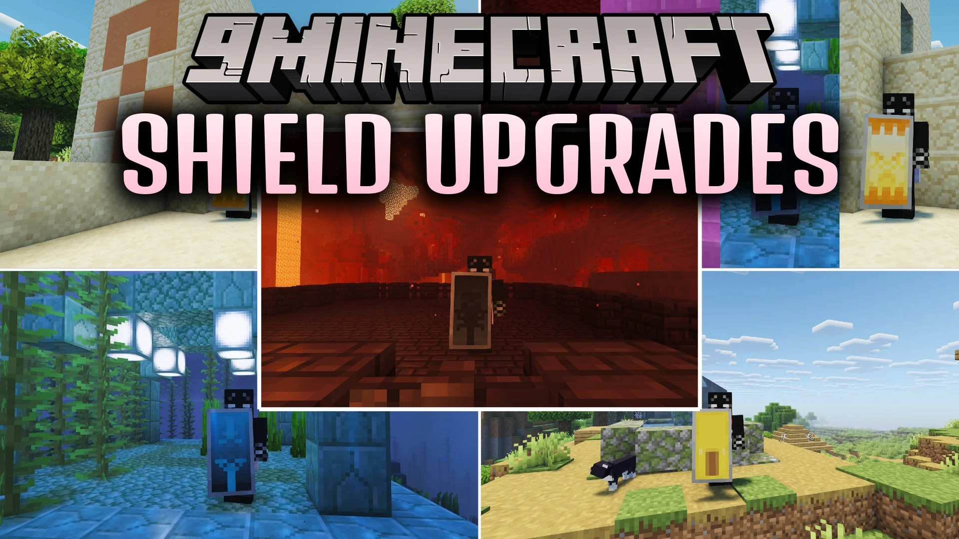 Shield Upgrades Mod (26.3, 1.21.11) – Survive Deadly Strikes and Punish