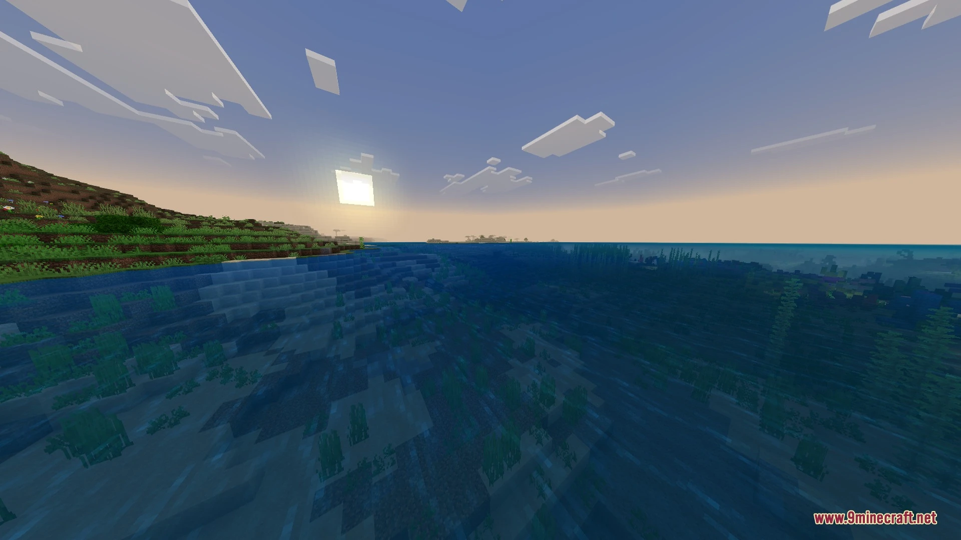 Breeze Visuals Shader (26.x) – Soft Pastel Skies and Clean Water on Bedrock Screenshot 12