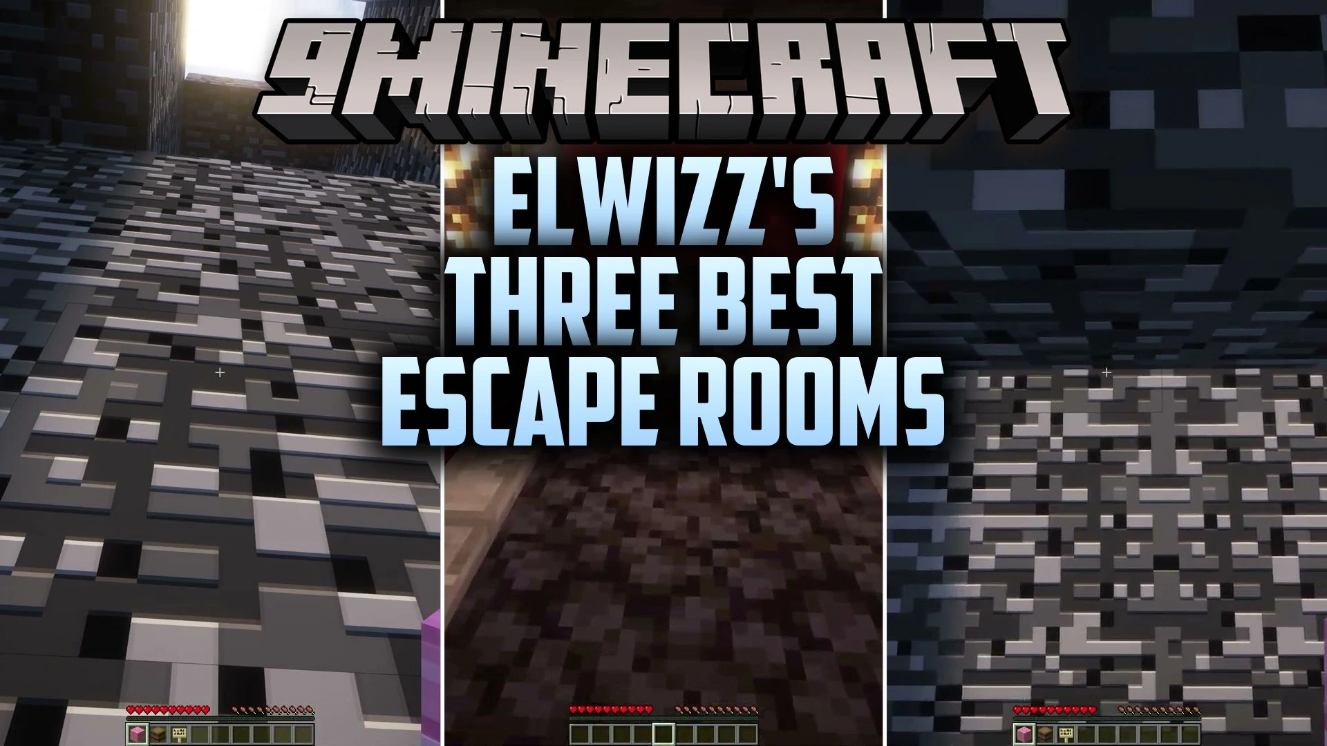 Elwizz's Three Best Escape Rooms Map (26.3, 1.20.1) – Solve Three Clever Trials