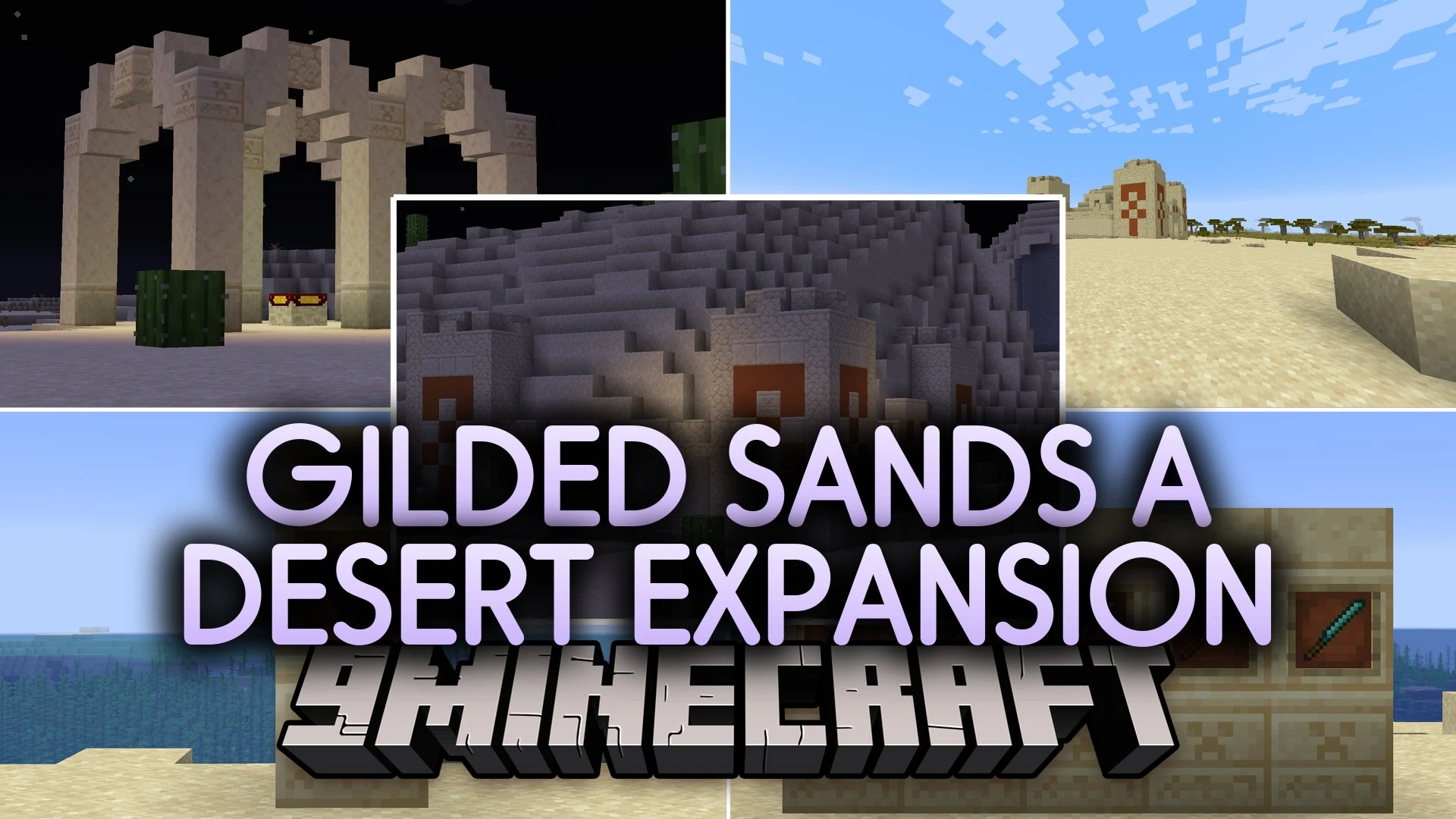Gilded Sands a Desert Expansion Mod (1.21.8, 1.20.1) – Turn Barren Deserts