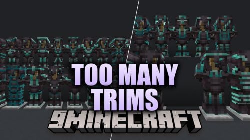 Too Many Trims Mod (1.21.4, 1.20.1) – Forge Stylish Armor From Mob Trophies