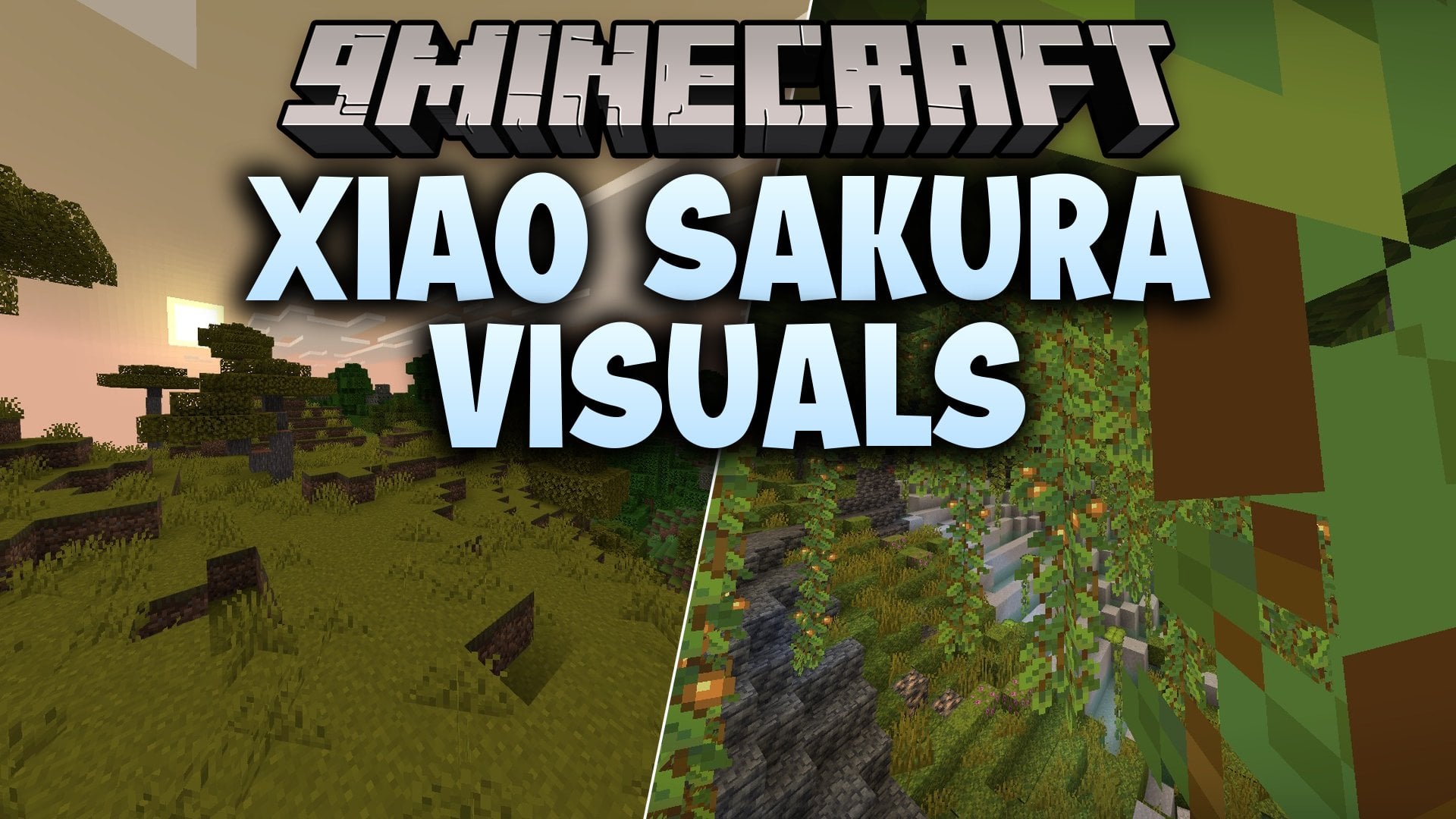 Xiao Sakura Visuals Shader (26.x, 1.21) – Soft Bloomed Lighting and Animated