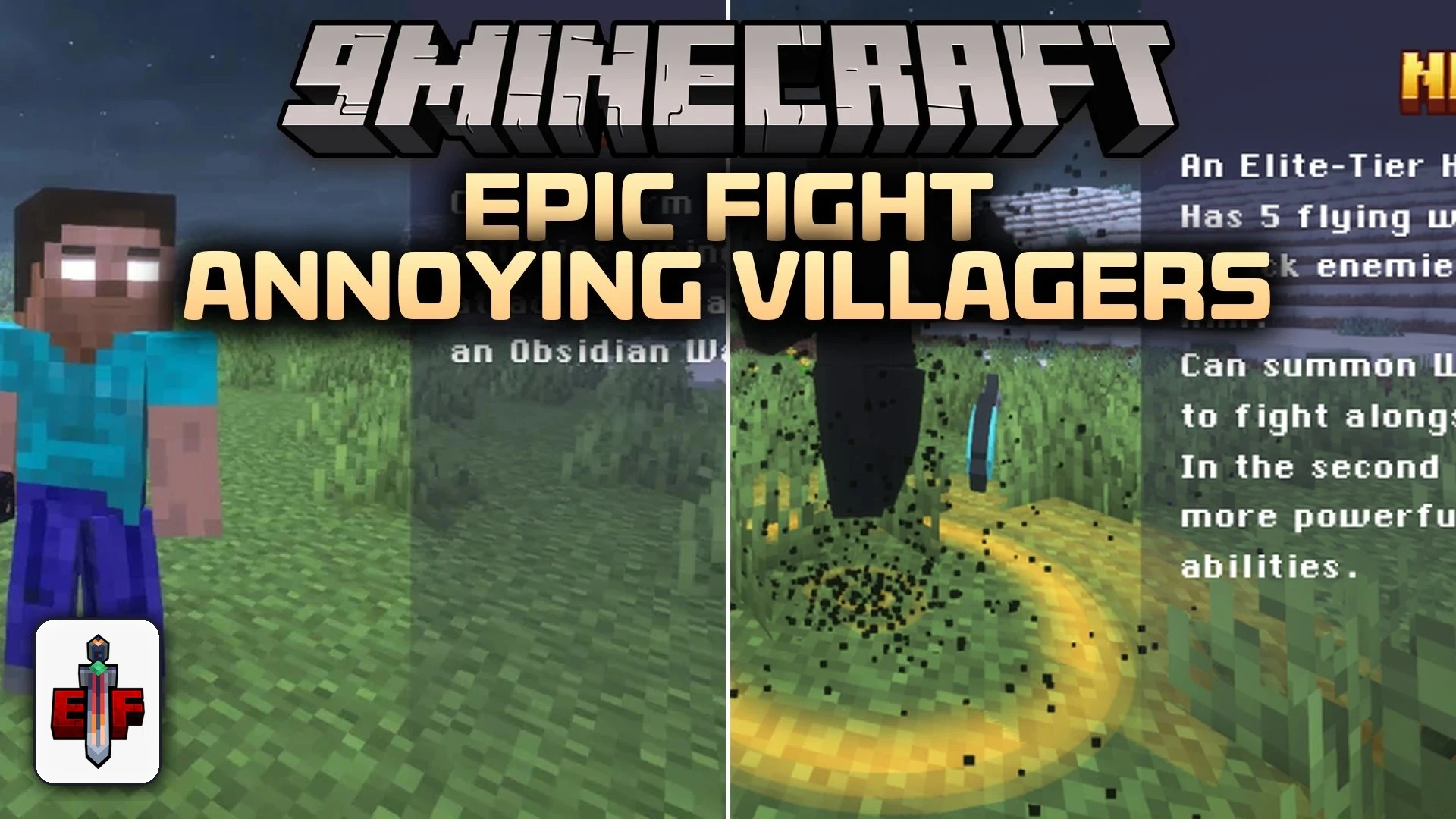 Epic Fight Annoying Villagers Mod (1.21.1, 1.20.1) – Master Anime Combat Moves