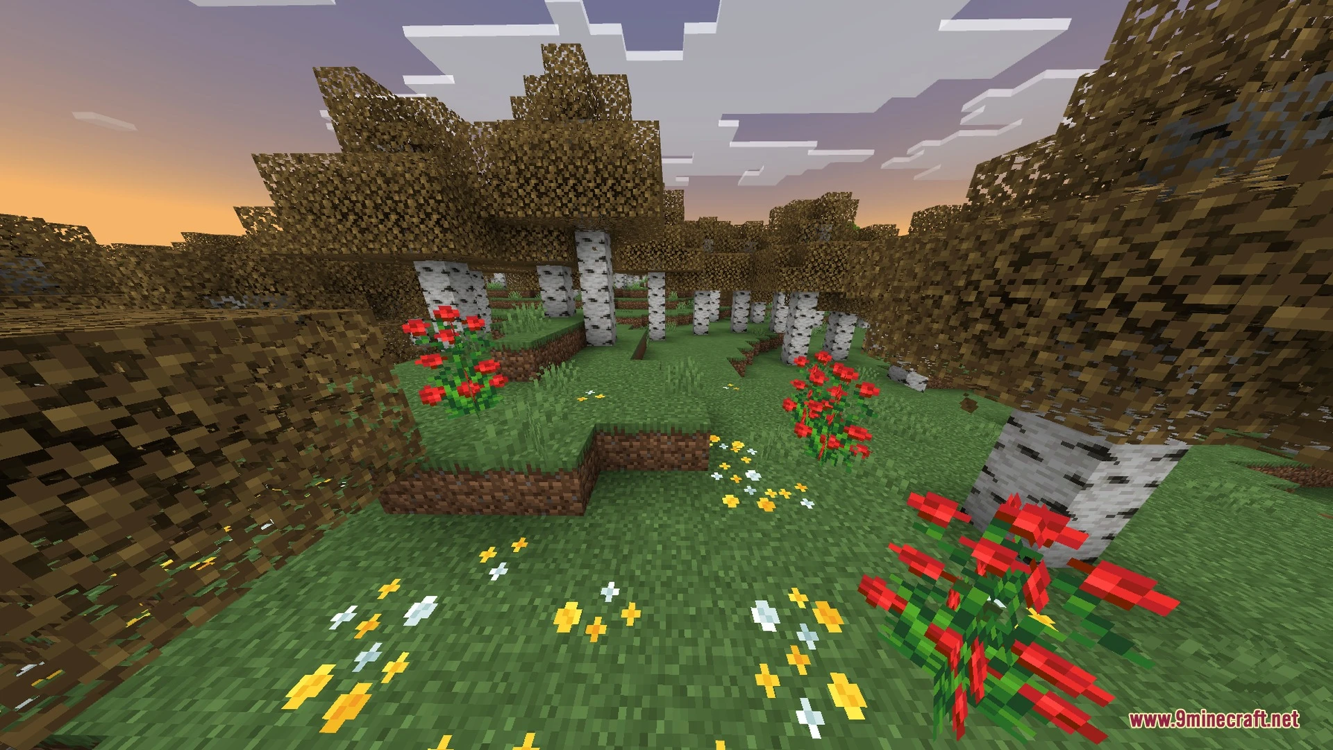 Solscape Shaders (26.x, 1.21) – ACES Color Grading with Glowing PBR Ores Screenshot 4