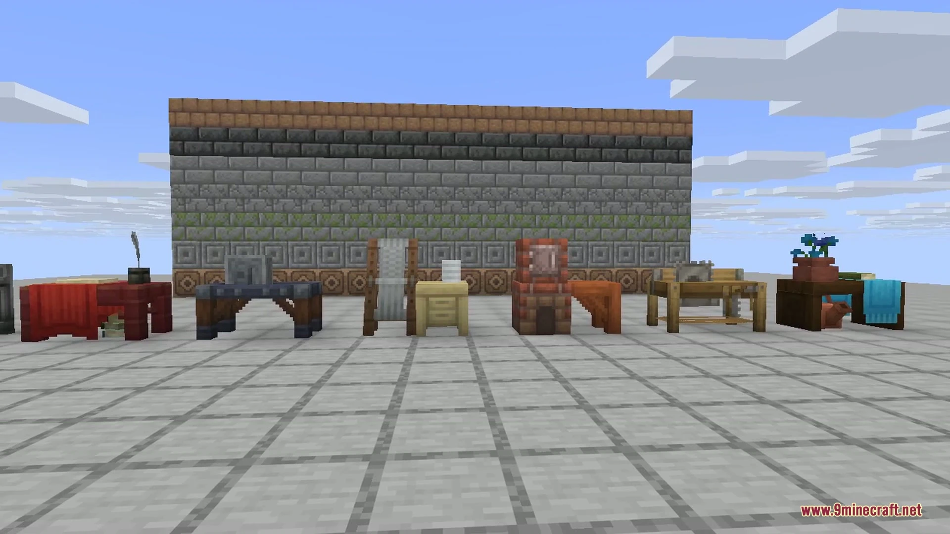 Chipped 9minecraft Mod (26.3, 26.2) – Transform Basic Blocks Into Detailed Decorations — screenshot 5