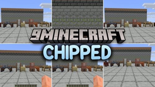 Chipped 9minecraft Mod (26.3, 26.2) – Transform Basic Blocks Into Detailed Decorations