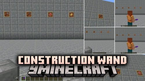 Construction Wand 9minecraft Mod (26.3, 26.2) – Build Entire Walls in Seconds