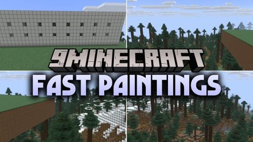 Fast Paintings 9minecraft Mod (26.2) – Place Wall Art Exactly Where You Want It