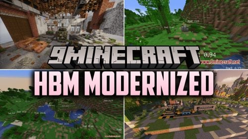 HBM Modernized Mod (1.20.1) – Build Nuclear Reactors and Power Industrial Grids