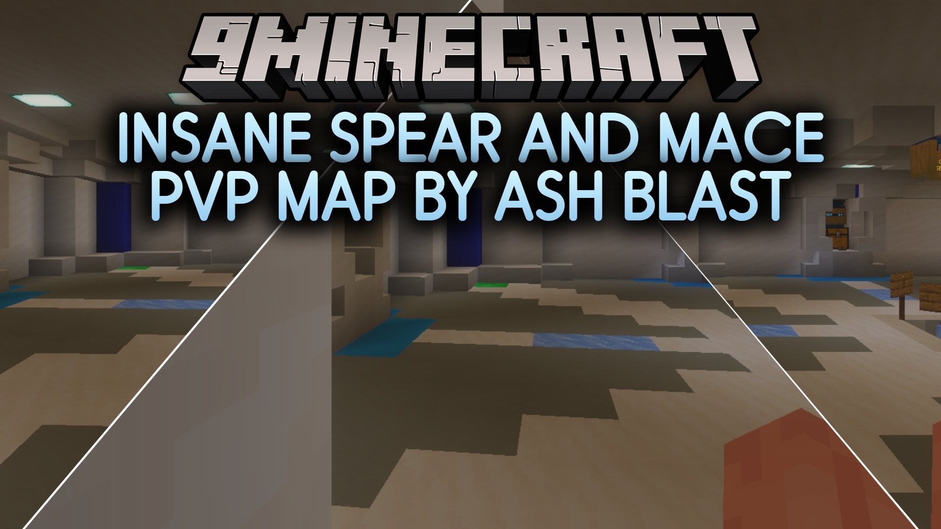Insane Spear and Mace PvP Map by Ash Blast Map (26.x)
