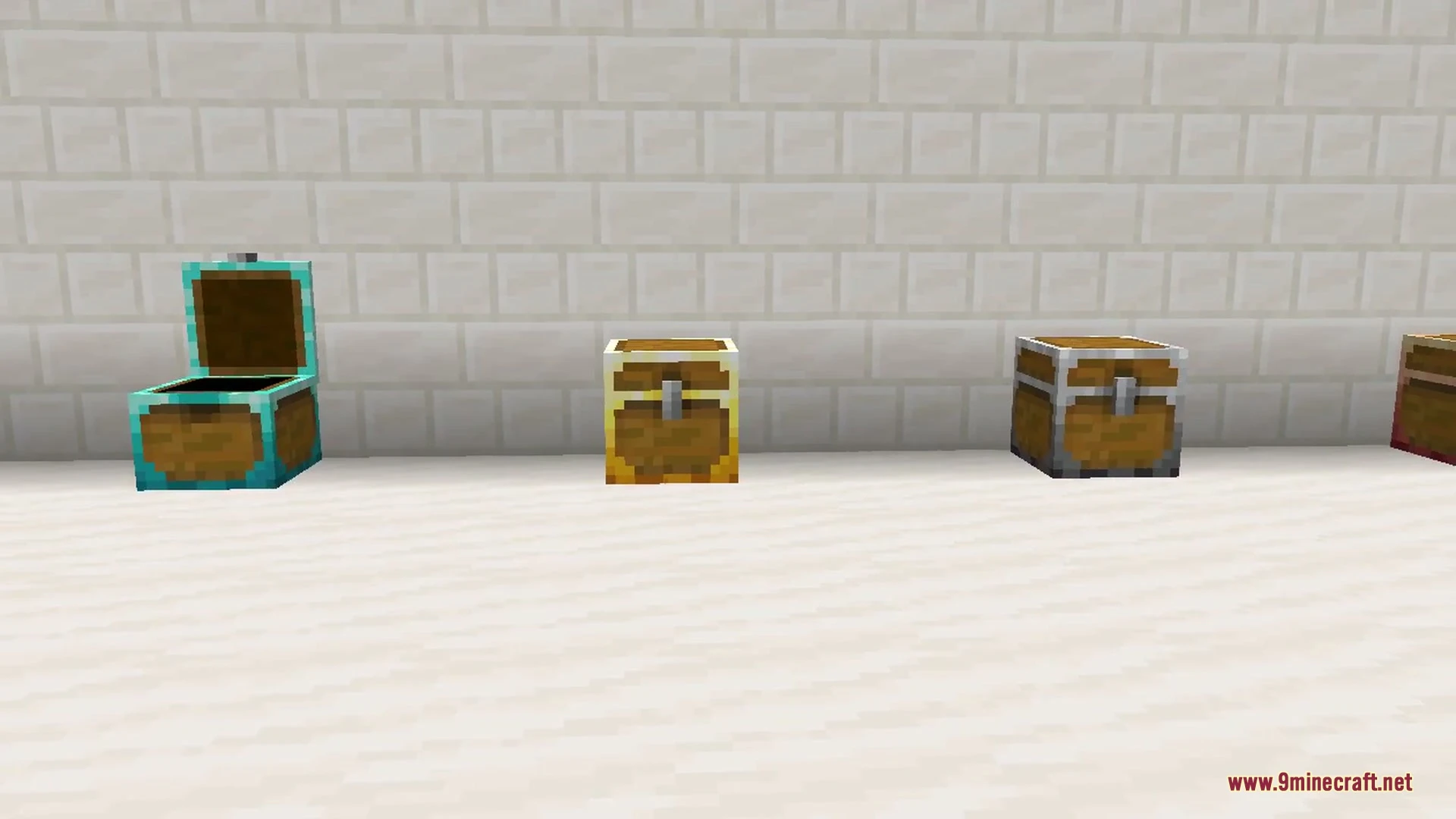 A diamond chest offering one of the largest storage sizes