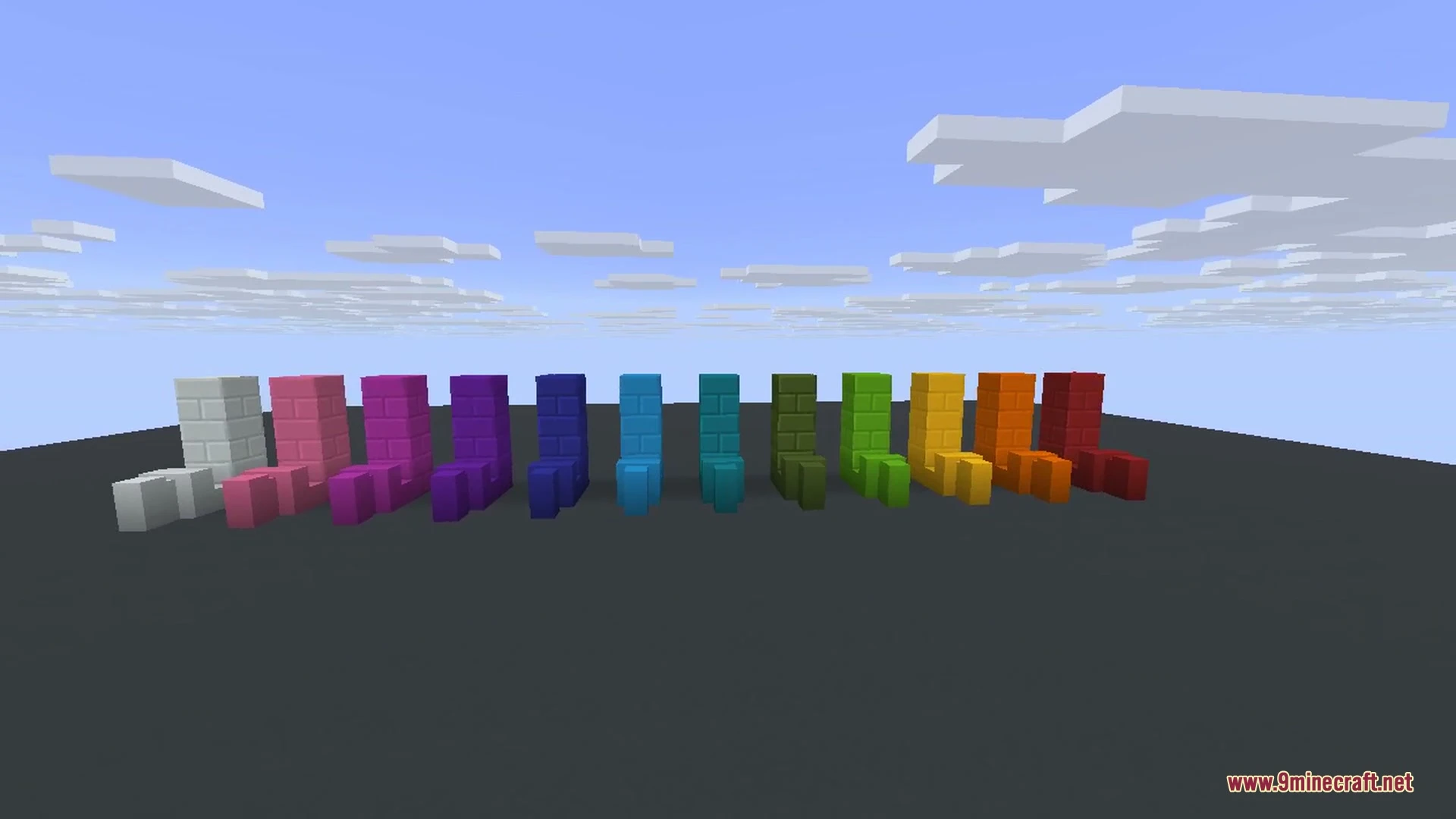 Moar Concrete 9minecraft Mod (26.3, 26.2) – Build Modern Houses in Every Color — screenshot 2
