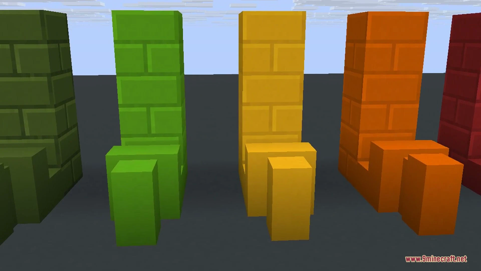 Moar Concrete 9minecraft Mod (26.3, 26.2) – Build Modern Houses in Every Color — screenshot 6