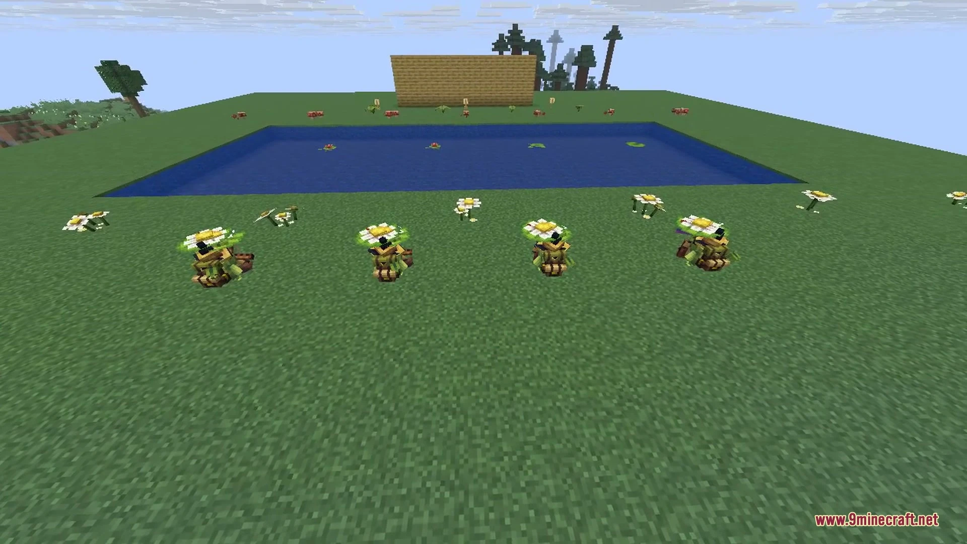 Ribbits 9minecraft Mod Screenshot 1 Minecraft mod menu interface showing the Ribbits mod details and description
