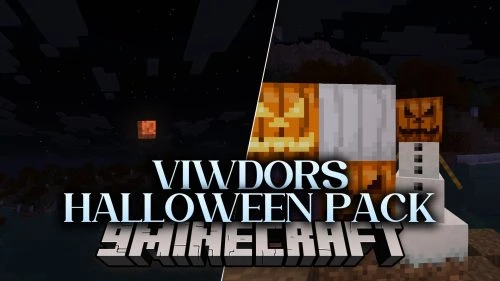 Viwdors Halloween Pack Resource Pack (26.3) – Haunting Blood Moon Nights