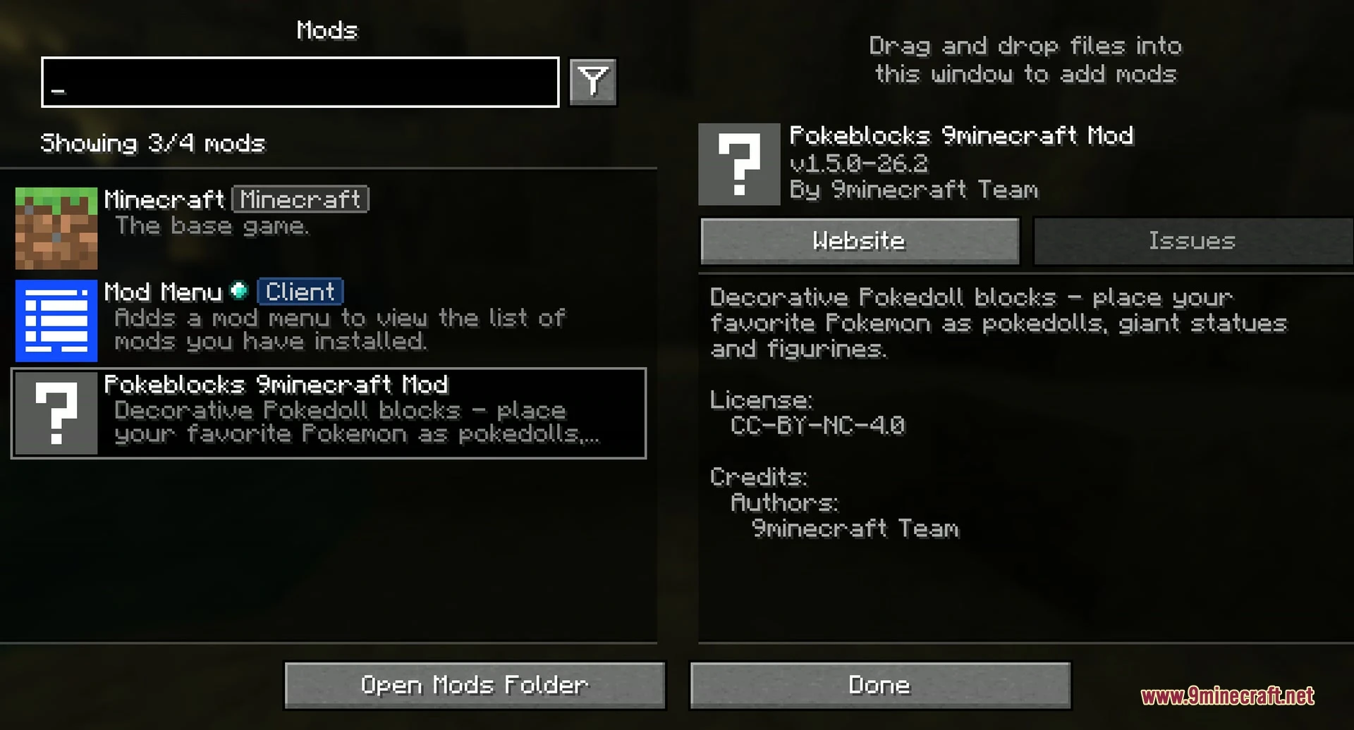 Pokeblocks 9minecraft Mod (26.3) – Decorate Your Base with Cute Pokemon Plushies — screenshot 1