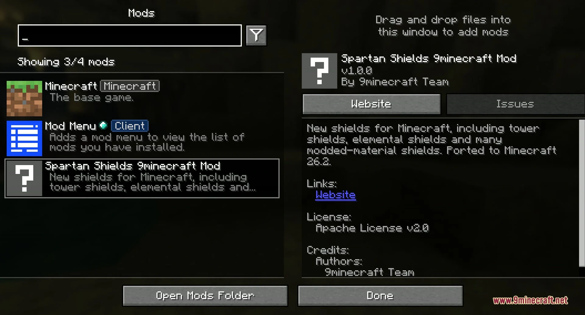 Spartan Shields 9Minecraft Mod screenshot 2