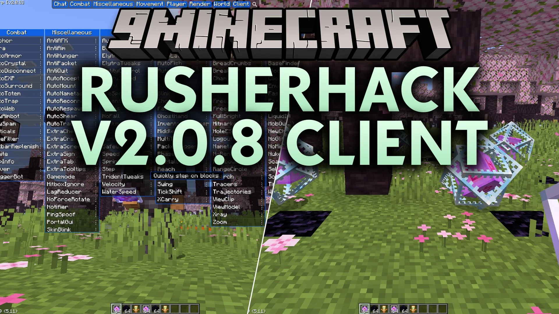 Rusherhack v2.0.8 Client Mod