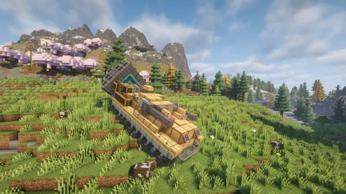 Doretta Drg Schematic (1.21.x) – Compact Mining Machine for Create Mod