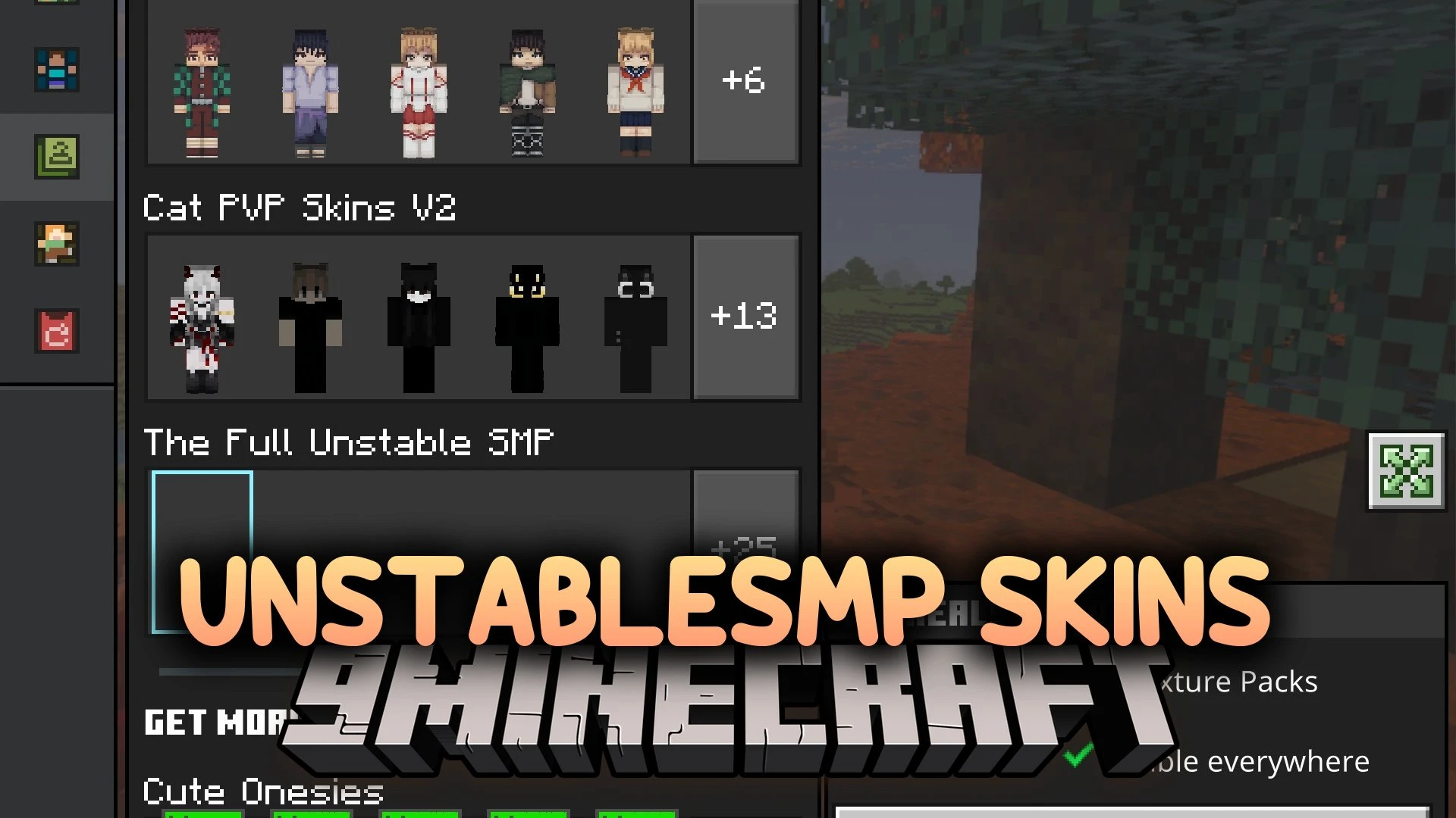 UnstableSMP Skins Skin Pack (26.x, 1.21) – Dress As Thirty Popular UnstableSMP