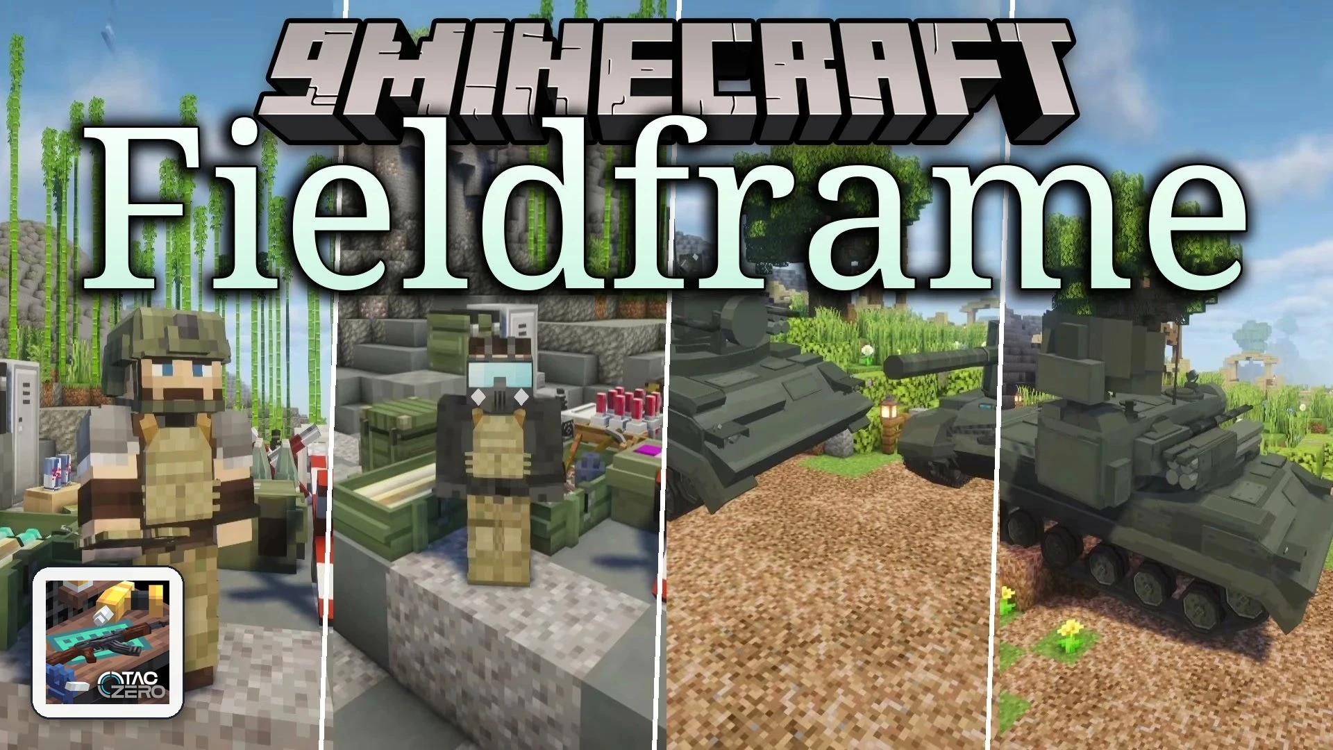 Fieldframe Mod (1.20.1) – Survive Modern Firefights with Tactical Body Armor