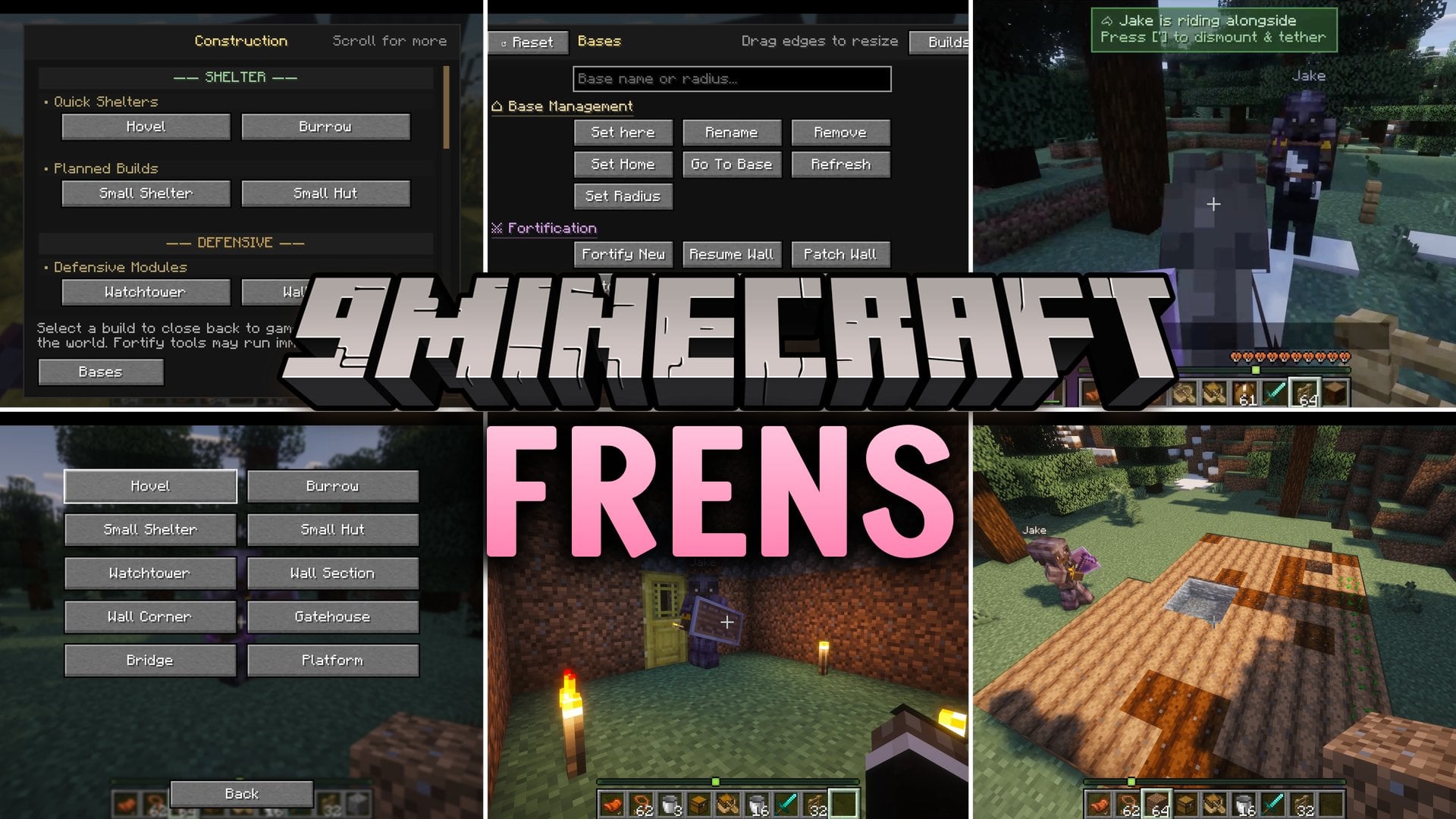 Frens Mod (1.21.11) – Recruit Helpful Companions to Run Your Survival Base