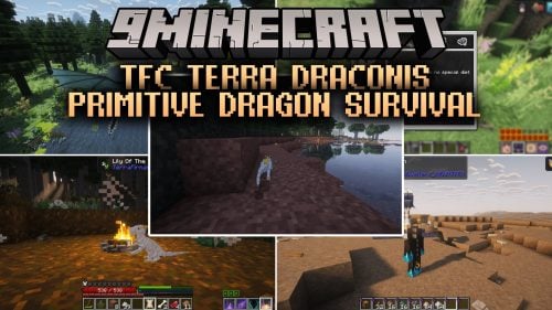 TFC Terra Draconis Primitive Dragon Survival Modpack