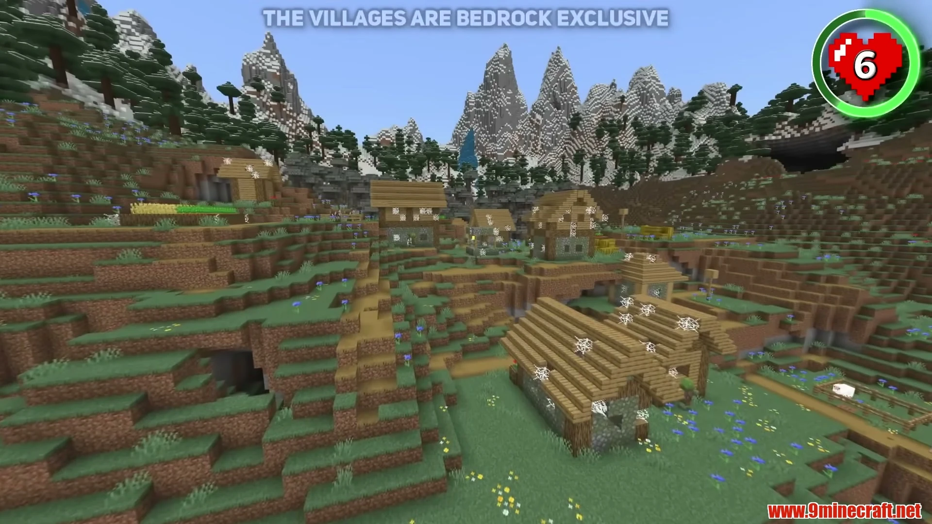 Alpine Crater Twin Abandoned Villages & Ravine - Minecraft 26.3 Seed -497933120644181016 View 3