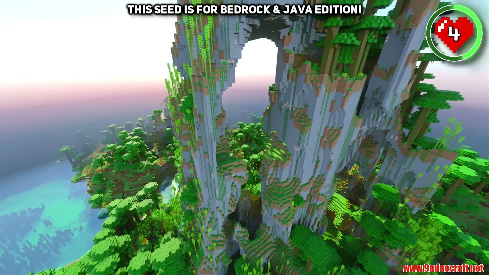 Windswept Bamboo Jungle Overhangs & Mansion - Minecraft 26.3 Seed 7147262905947728962 View 2
