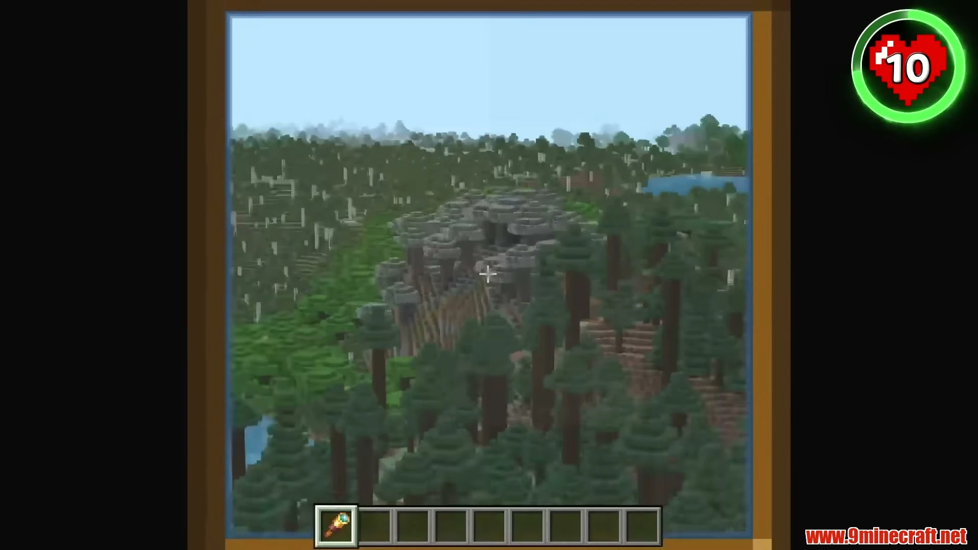 Flat Mountain Valley Blank Canvas - Minecraft 26.3 Seed -458083332651275535 View 2