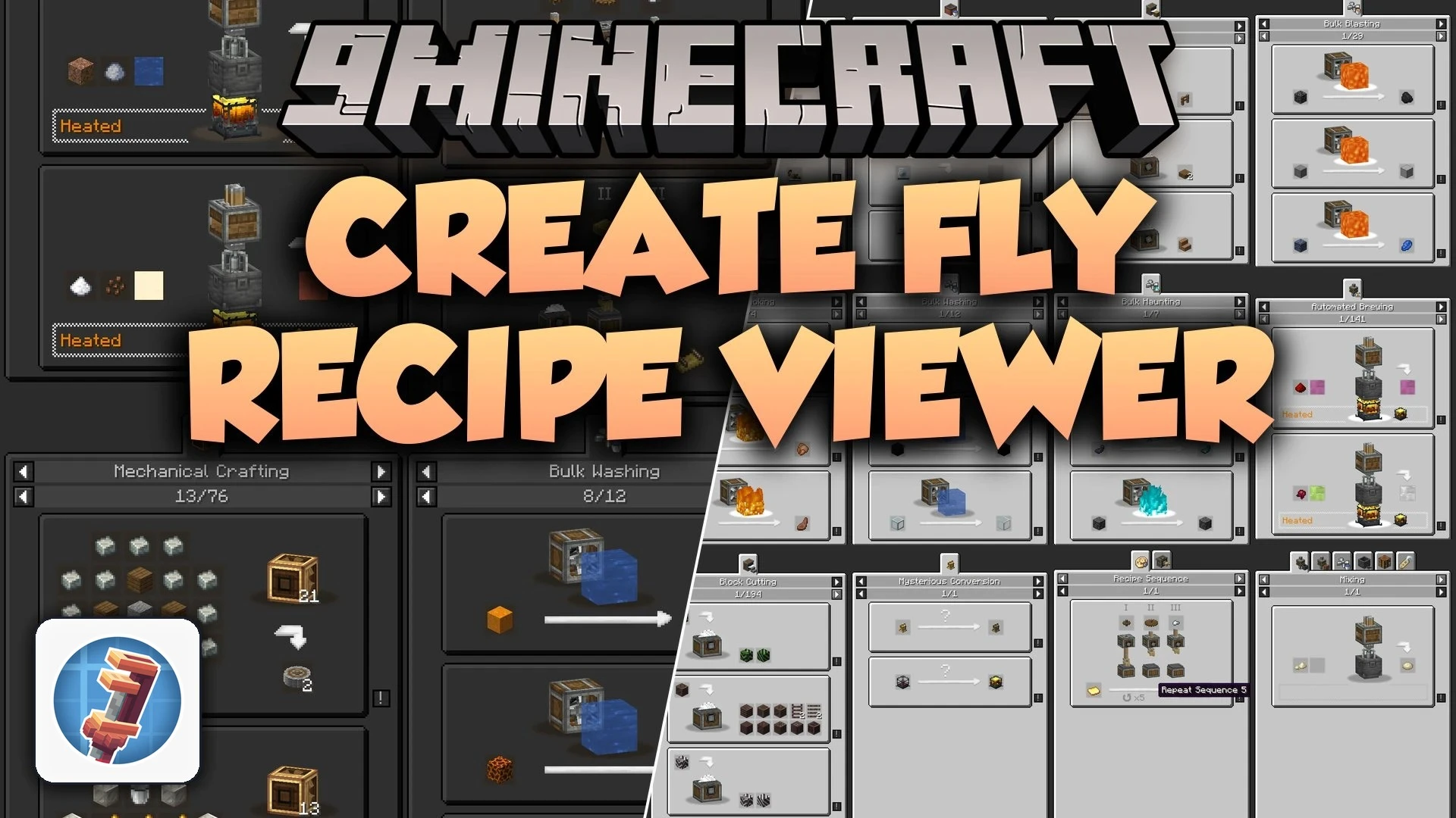 Create Fly Recipe Viewer Mod (26.2, 26.1.2) – Plan Flawless Assembly Lines