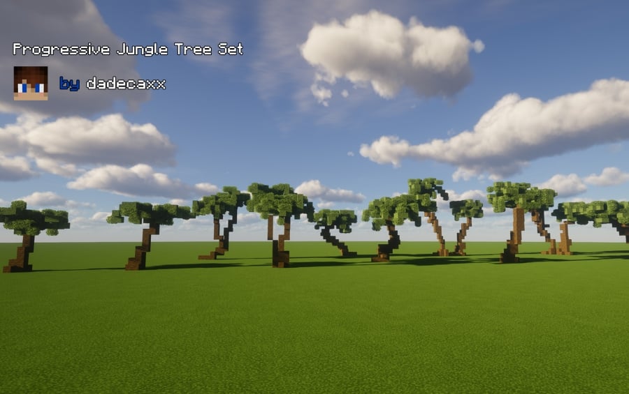 Progressive Jungle Tree Set Schematic Screenshots 1 Progressive Jungle Tree Set Schematic Screenshots 1