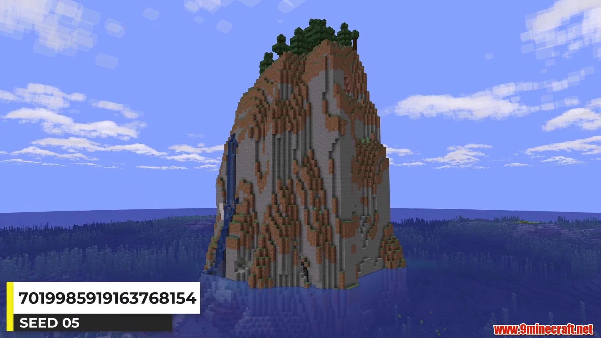 Rugged Boulder Sea Island - Minecraft 26.3 Island Seed 7019985919163768154 view 2