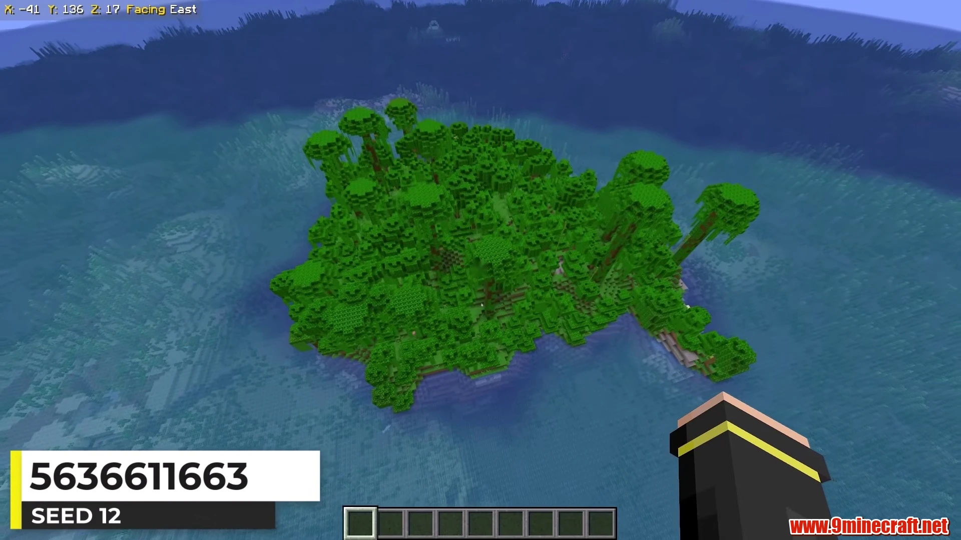 Tropical Jungle Island - Minecraft 26.3 Island Seed 5636611663 view 1