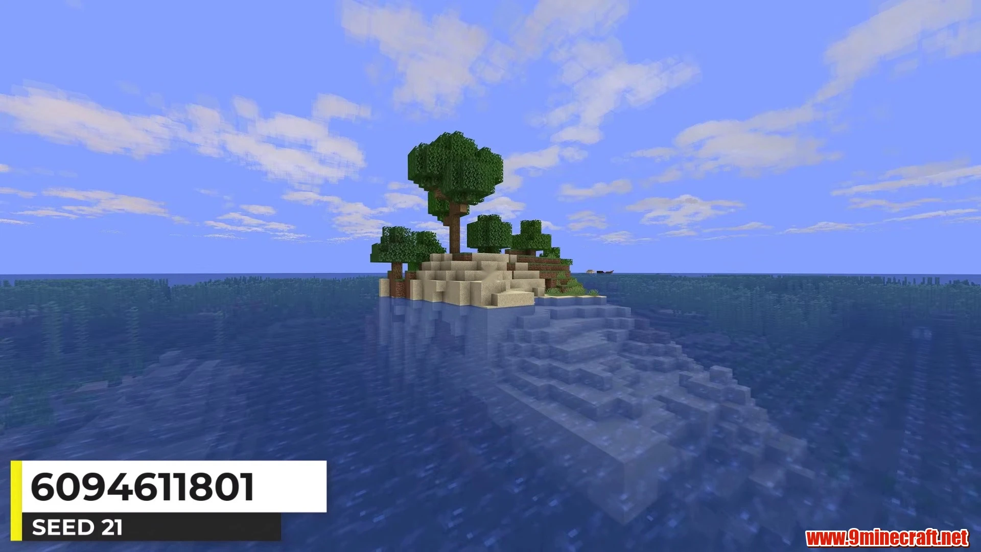 Modern Classic Survival Isle - Minecraft 26.3 Island Seed 6094611801 view 2
