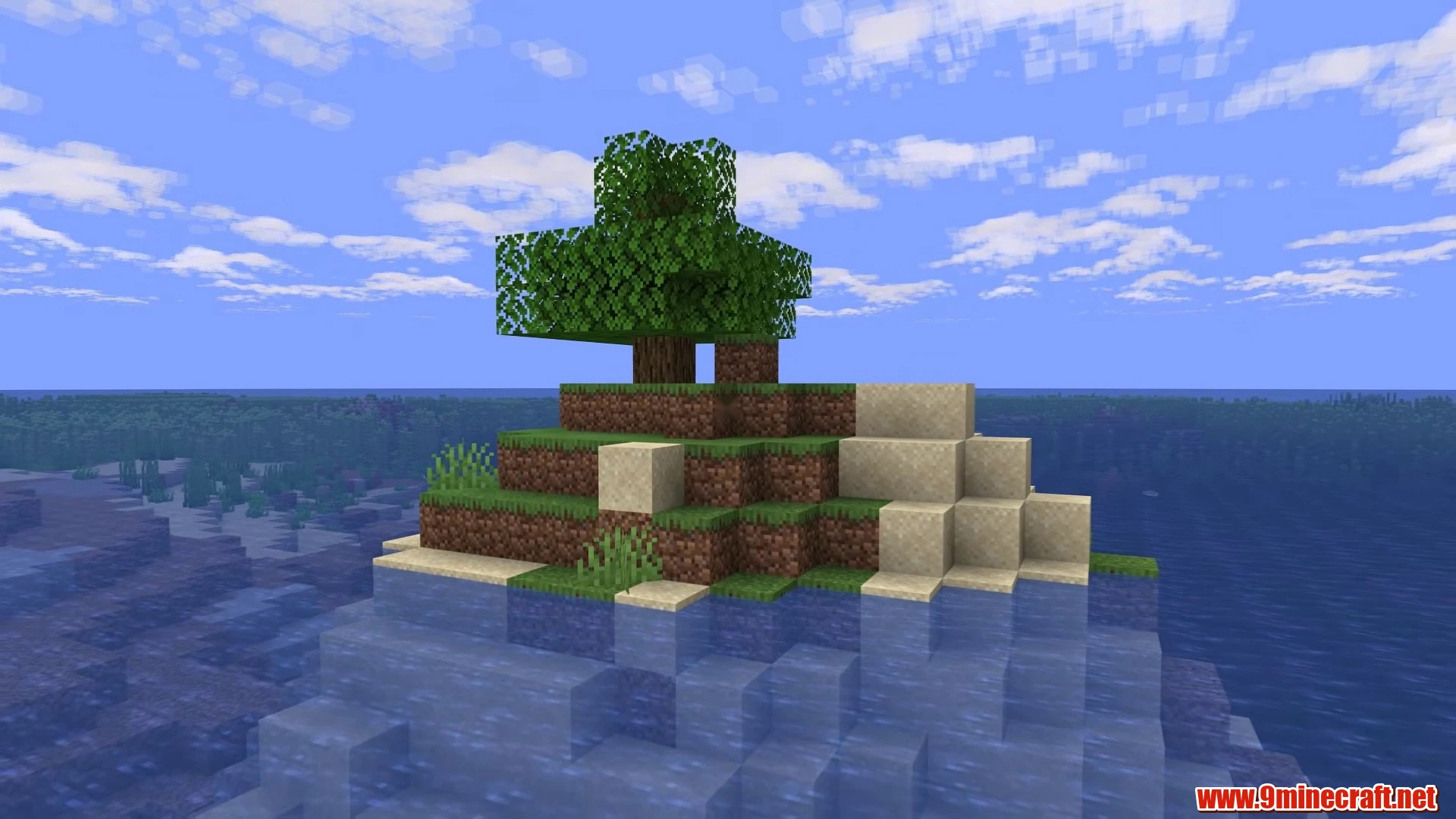 The Perfect Survival Paradise - Minecraft 26.3 Island Seed 3884408809 view 2