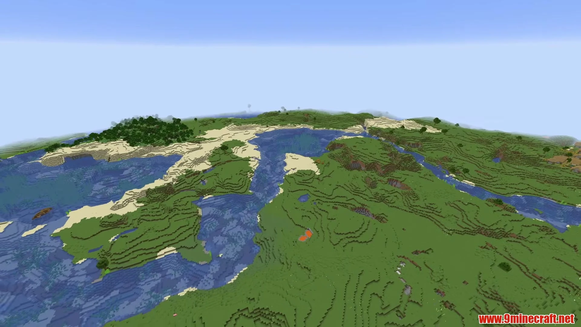 Savanna Plateau Village & Armadillo Haven - Minecraft 26.3 Seed -8268197481951613878 View 3