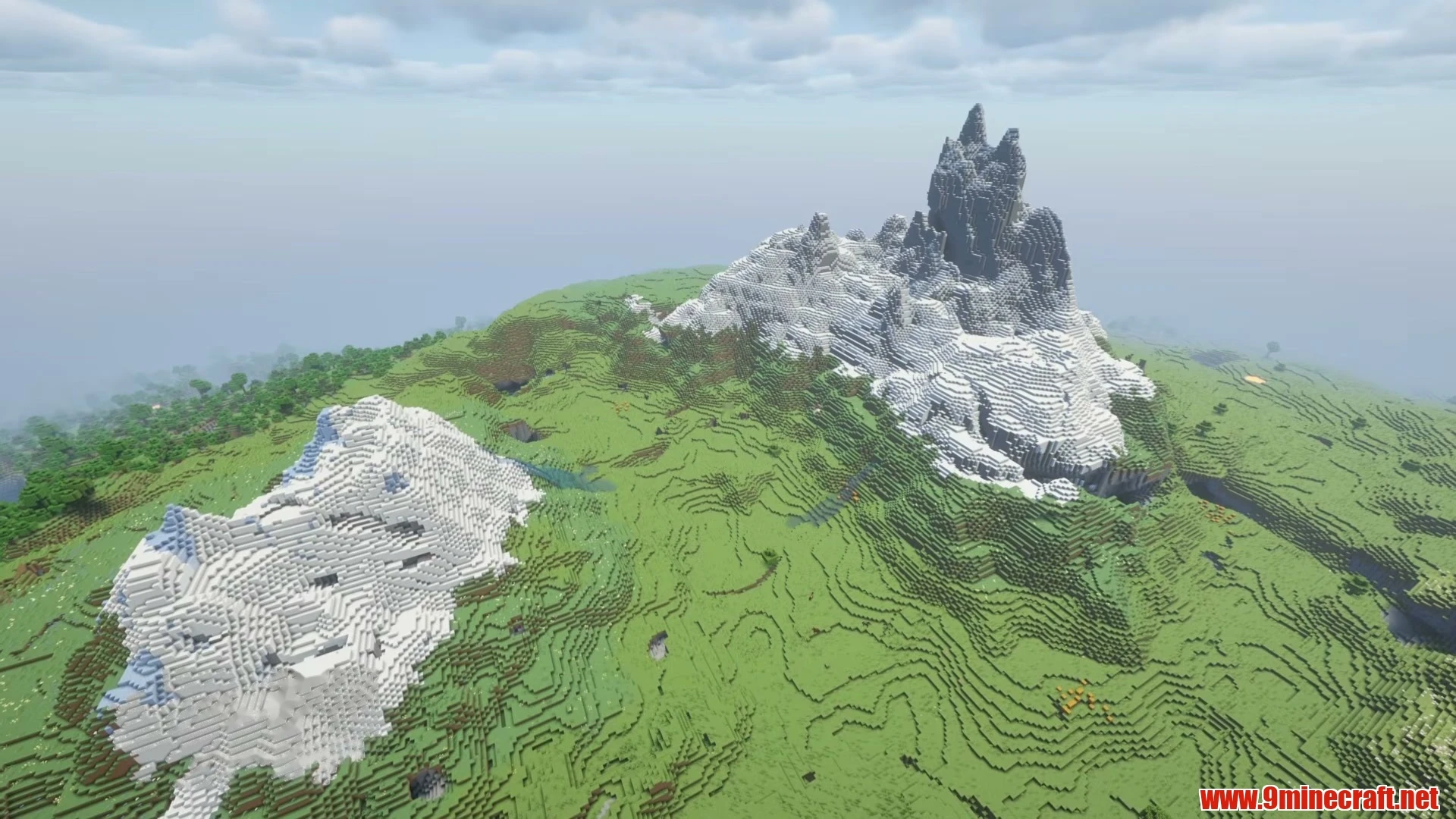 Multi-Level Terraced Hillside Village Community - Minecraft 26.3 Seed -8151156474792911919 View 2
