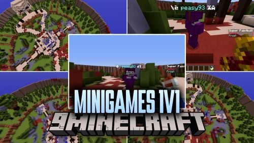 MINIGAMES 1V1 Map
