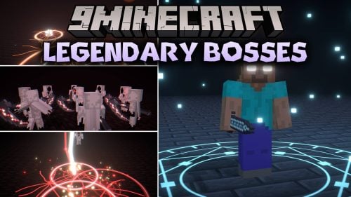 Legendary Bosses Mod (1.21.11, 1.20.1) – Summon and Battle Classic Creepypastas